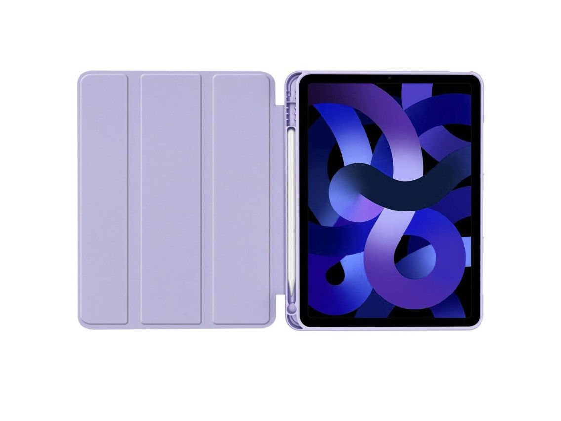 Capa Tech-Protect SC Pen para iPad Air 10.9" 2020-2022 / 11" 2024 - Roxa