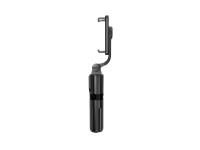 Bastão de selfie Bluetooth Tech-Protect L02S com tripé de até 72 cm - preto Bastão de selfie Bluetooth Tech-Protect L02S com tripé de até 72 cm - preto