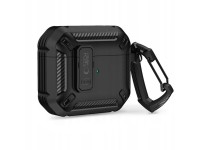 Tech-Protect X-Carbo Case for AirPods Pro 1 / 2 - Black Tech-Protect X-Carbo Case for AirPods Pro 1 / 2 - Black