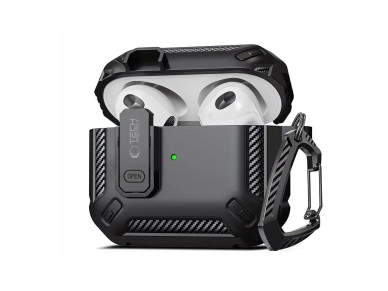 Tech-Protect X-Carbo Case for AirPods Pro 1 / 2 - Black Tech-Protect X-Carbo Case for AirPods Pro 1 / 2 - Black
