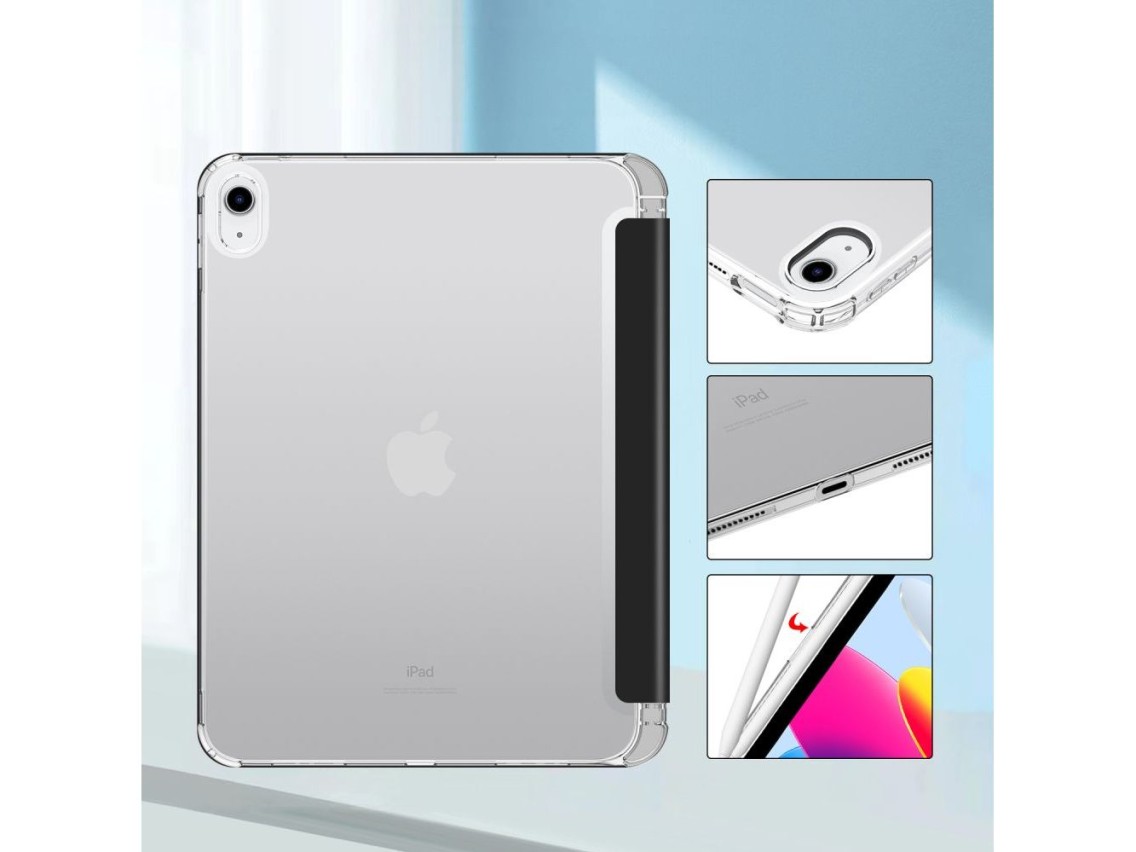 Tech-Protect SC Pen Hybrid Case for iPad 10.9" 2022 - Black