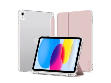 Capa h�brida Tech-Protect SC Pen para iPad 10.9" 2022 - Rosa