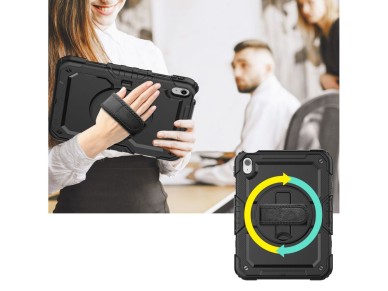 Capa Tech-Protect Solid360 para iPad 10.9" 2022 - Preta