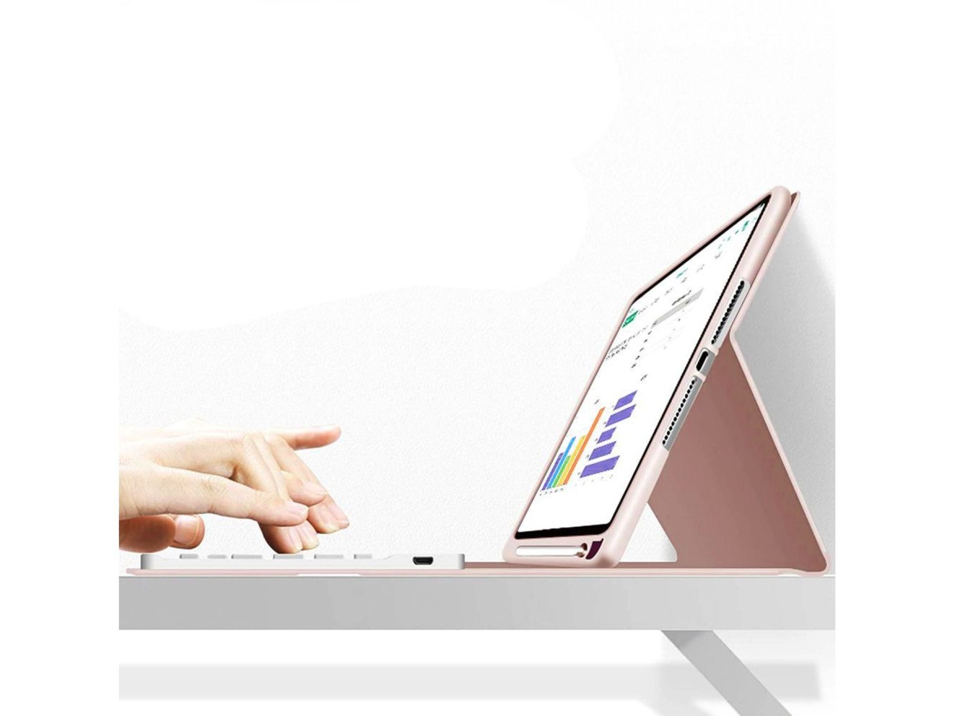 Capa Tech-Protect SC Pen + Teclado com Teclado para iPad 10.9