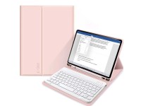 Capa Tech-Protect SC Pen + Teclado com Teclado para iPad 10.9" 2022 - Rosa
