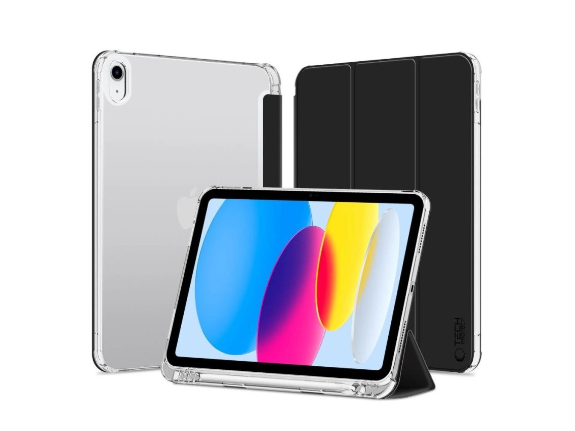 Tech-Protect SC Pen Hybrid Case for iPad 10.9" 2022 - Black