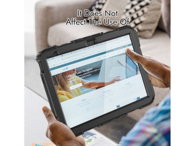 Capa Tech-Protect Solid360 para iPad 10.9" 2022 - Preta