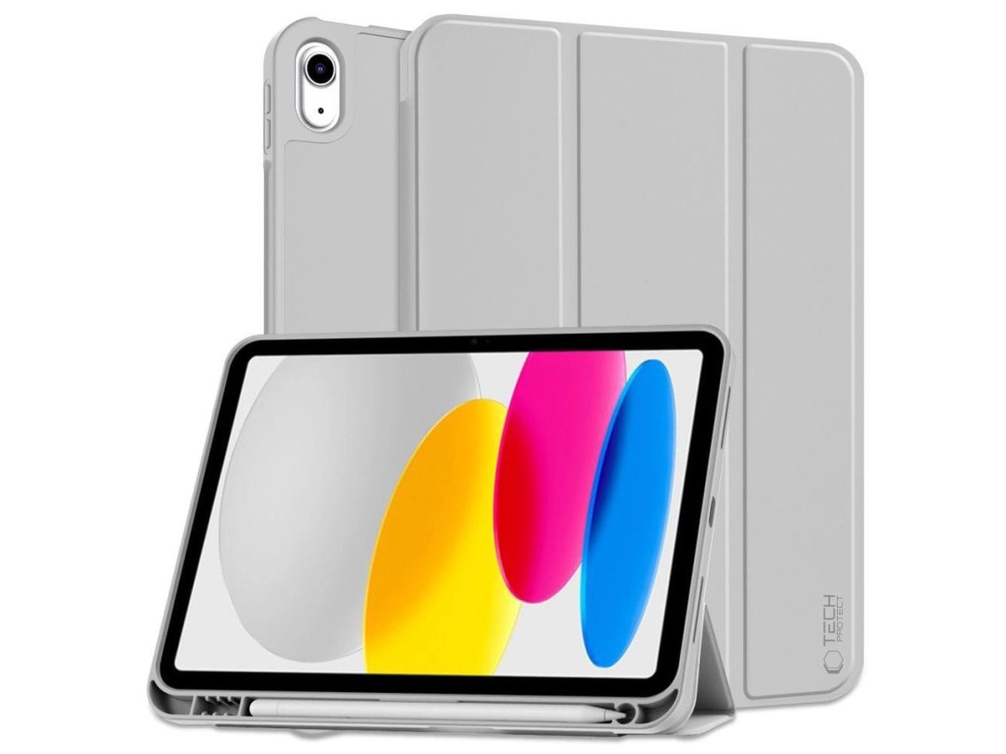 Tech-Protect SC Pen Case for iPad 10.9" 2022 - Gray