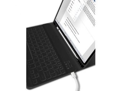 Capa Tech-Protect SC com Caneta e Teclado para iPad 10.9" 2022 - Preta