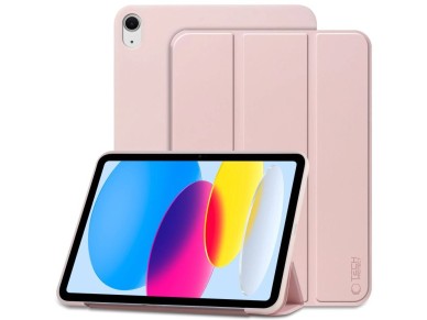 Capa Tech-Protect SmartCase para iPad 10.9" 2022 - Rosa