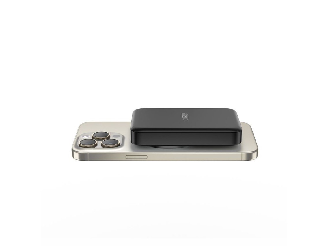 Batería externa Tech-Protect LifeMag PB11 con MagSafe, 10000 mAh, 15 W, puerto USB-C - color negro +