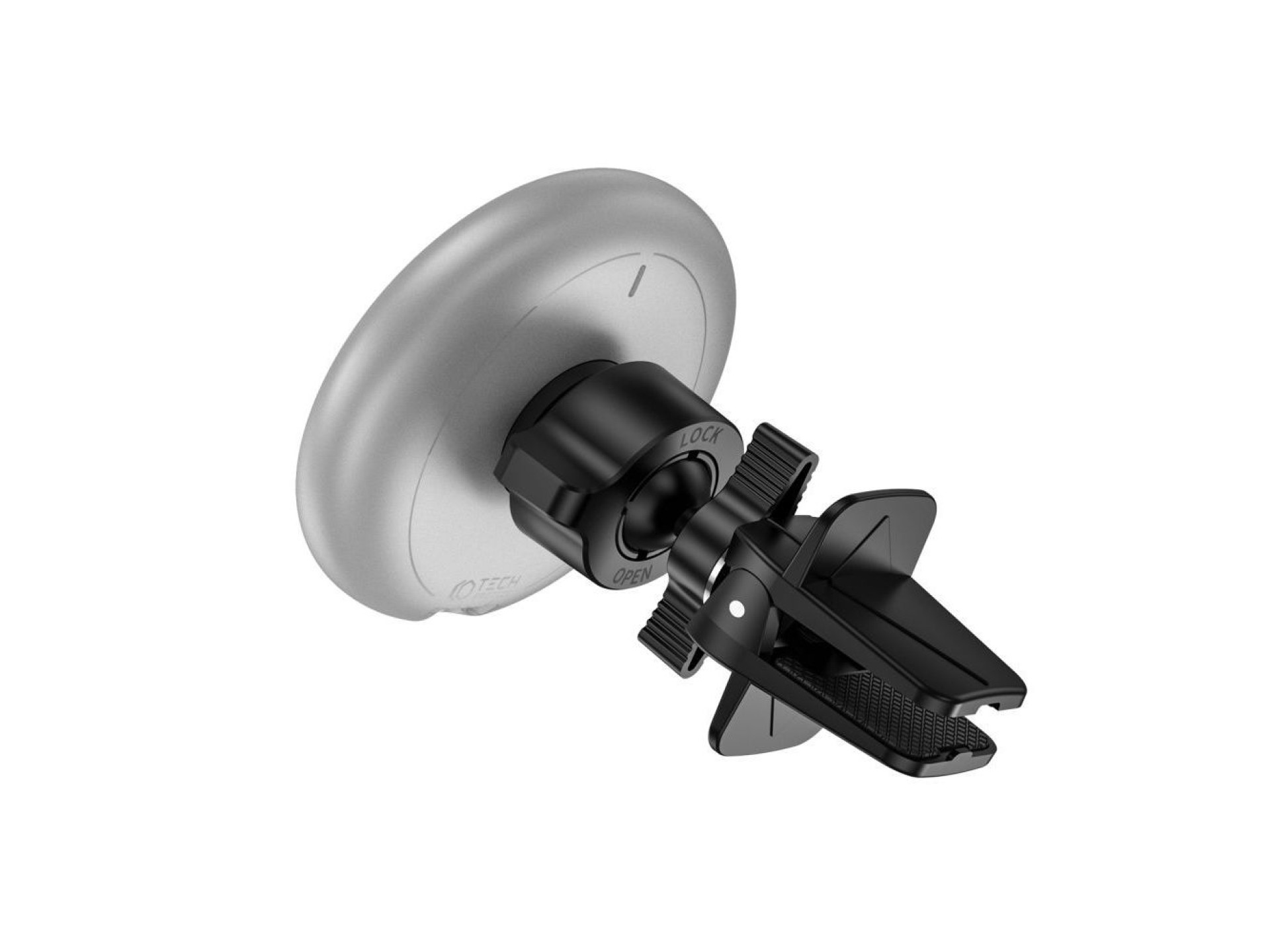 Tech-Protect A2 Car Phone Holder with MagSafe 15W Inductive Charger for Air Vent - Black