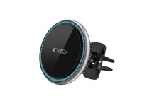 Tech-Protect A2 Car Phone Holder with MagSafe 15W Inductive Charger for Air Vent - Black Tech-Protect A2 Car Phone Holder with MagSafe 15W Inductive Charger for Air Vent - Black