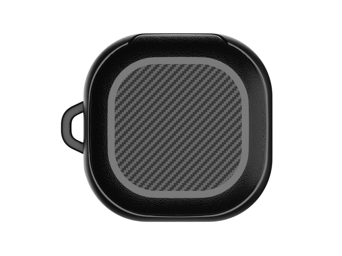 Tech-Protect Rough Carbon Case for Samsung Galaxy Buds FE / 2 Pro / 2 / Live / Pro - Black
