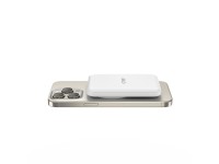 Batería externa Tech-Protect LifeMag PB10 con MagSafe, 5000 mAh, 15 W, puerto USB-C - color blanco + Batería externa Tech-Protect LifeMag PB10 con MagSafe, 5000 mAh, 15 W, puerto USB-C - color blanco +