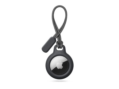 Tech-Protect Rough Chain Case for Apple AirTag with Pendant - Black Tech-Protect Rough Chain Case for Apple AirTag with Pendant - Black