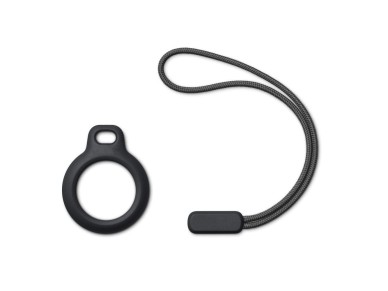 Tech-Protect Rough Chain Case for Apple AirTag with Pendant - Black Tech-Protect Rough Chain Case for Apple AirTag with Pendant - Black