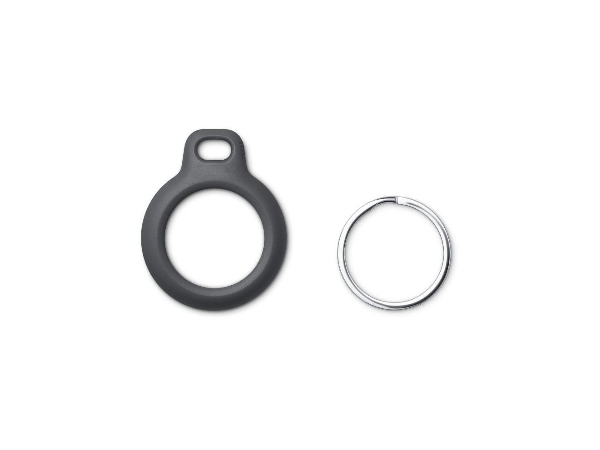 Tech-Protect Rough Case for Apple AirTag with Ring - Black