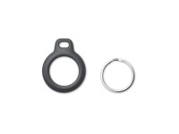 Tech-Protect Rough Case for Apple AirTag with Ring - Black Tech-Protect Rough Case for Apple AirTag with Ring - Black