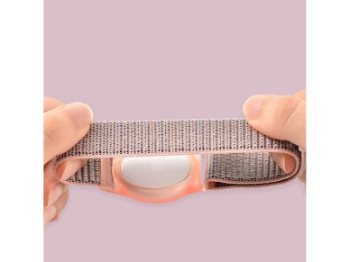 Correa de nailon Tech-Protect para ni�os para Apple AirTag - Rosa