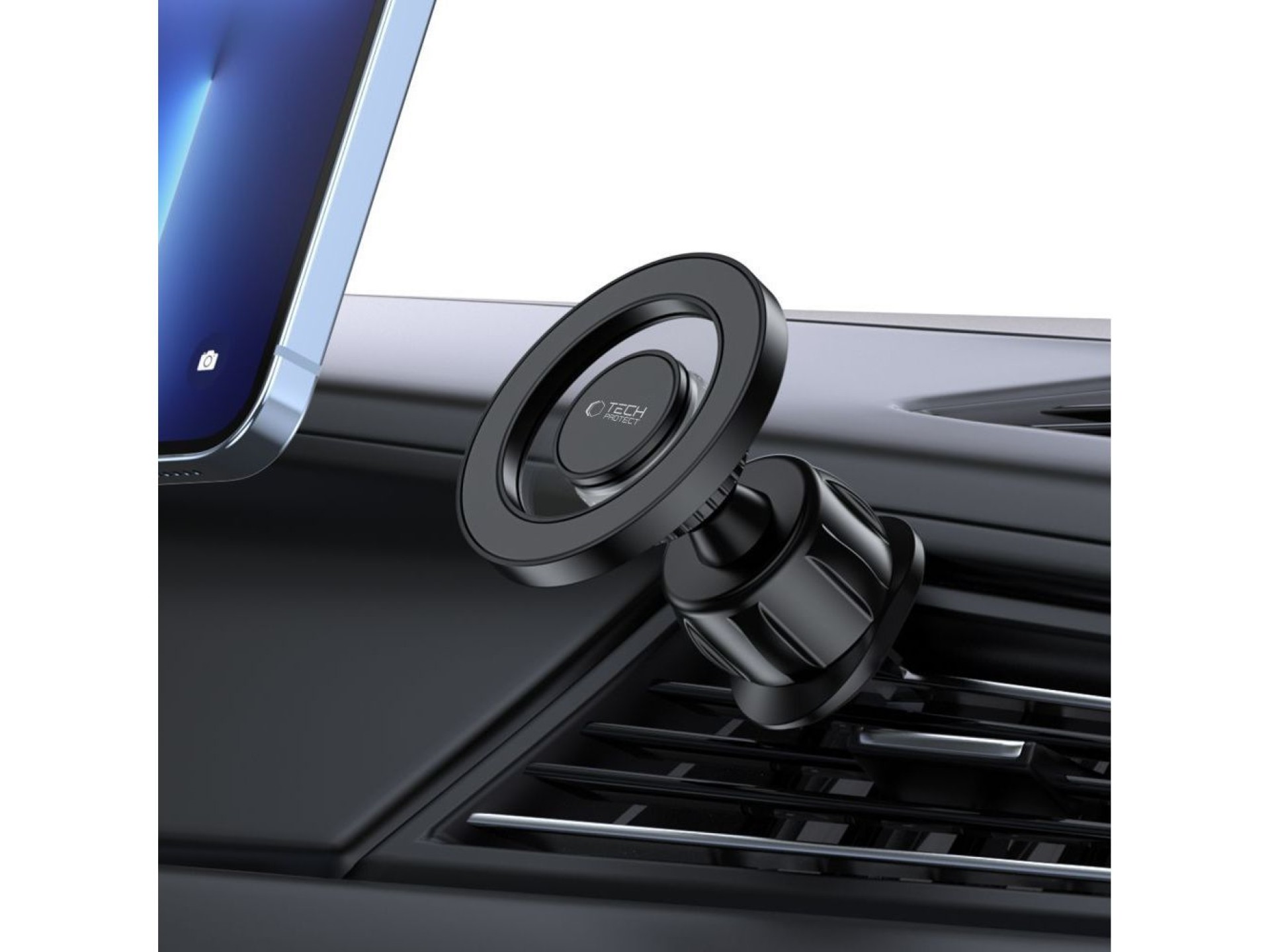 Suporte para celular veicular Tech-Protect N51 com MagSafe para saída de ar - Preto