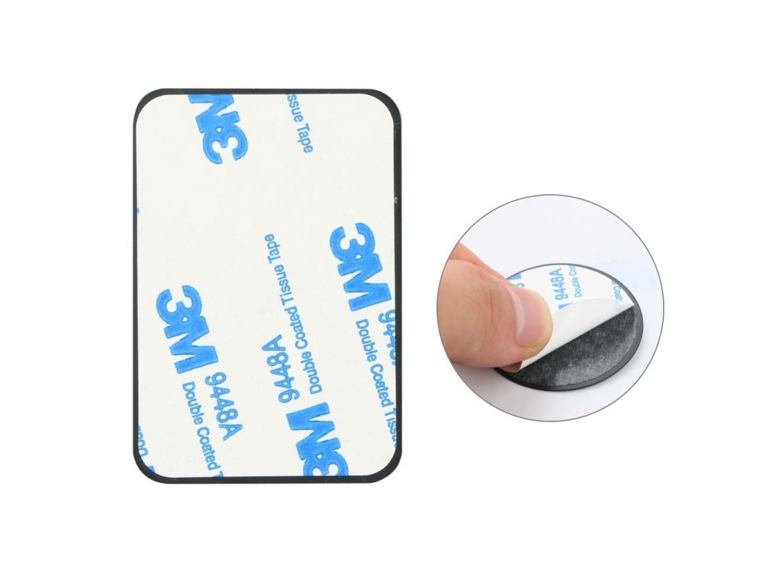 Tech-Protect MetalPlate magnetic plates for car holders - black (4 pcs.)