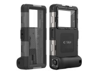 Capa à prova d'água Tech-Protect IPX8 para smartphones de 4,7 a 6,7 ??polegadas - Preta Capa à prova d'água Tech-Protect IPX8 para smartphones de 4,7 a 6,7 ??polegadas - Preta