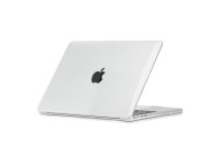 Capa Tech-Protect SmartShell para MacBook Air 13" M2 / M3 / 2022-2024 - Transparente