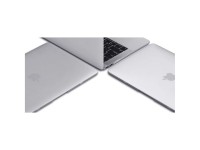 Capa Tech-Protect SmartShell para MacBook Air 13" M2 / M3 / 2022-2024 - Transparente com Glitter