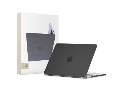Funda Tech-Protect SmartShell para MacBook Air de 13" M2 / M3 / 2022-2024 - negro mate