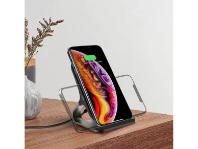 Tech-Protect QI15W-S1 inductive charger 15W in the form of a stand - black