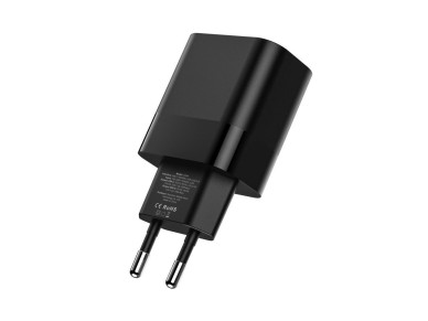 Tech-Protect C30W Charger USB-C PD 30W / USB-A QC 3.0 - Black Tech-Protect C30W Charger USB-C PD 30W / USB-A QC 3.0 - Black