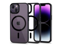 Capa Tech-Protect MagMat MagSafe para iPhone 14 - Transparente e Preta Capa Tech-Protect MagMat MagSafe para iPhone 14 - Transparente e Preta