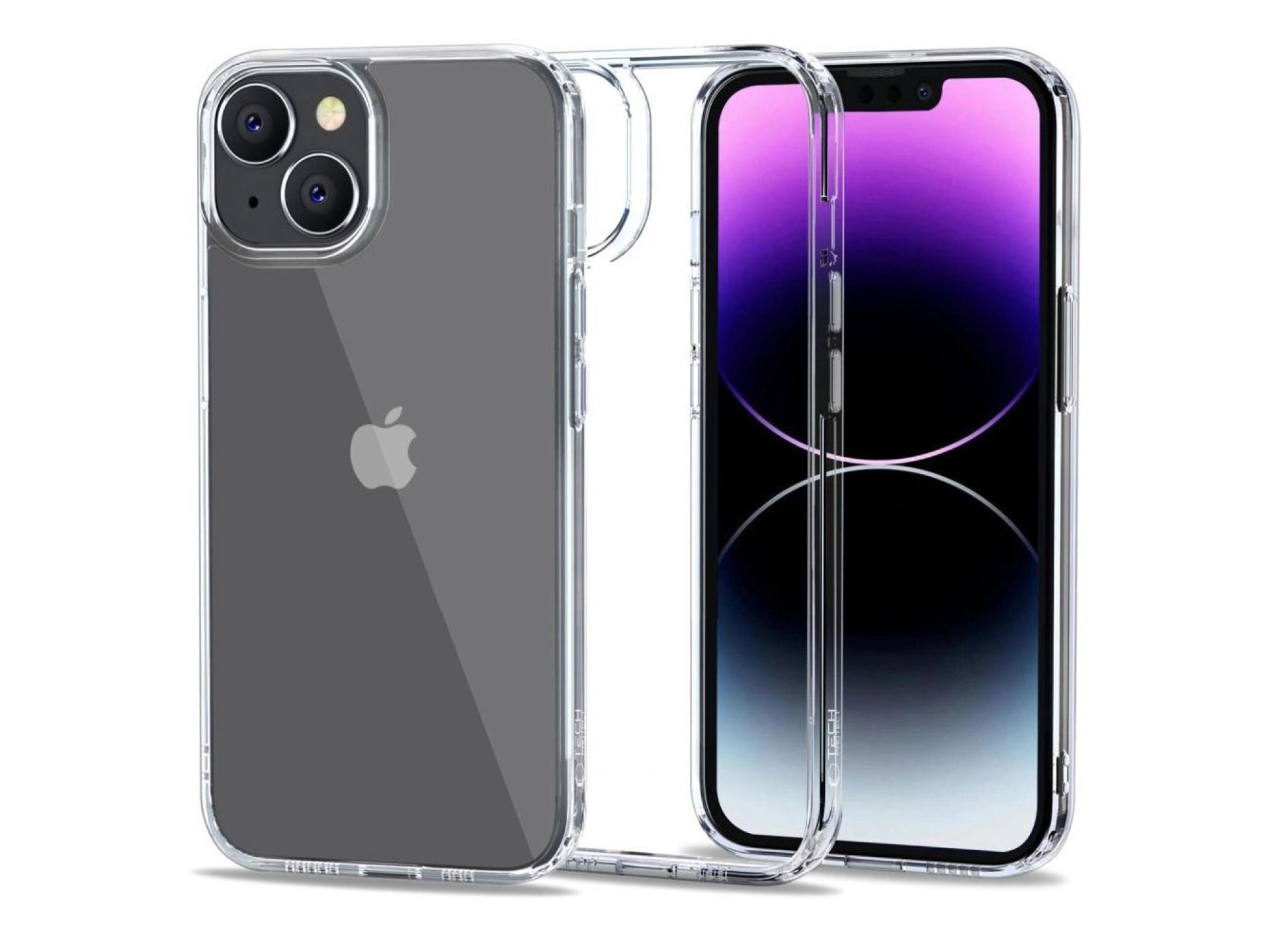 Capa Tech-Protect FlexAir Hybrid para iPhone 14 - Transparente