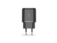 Carregador Tech-Protect C20W USB-C PD 20W / USB-A QC 3.0 - Preto Carregador Tech-Protect C20W USB-C PD 20W / USB-A QC 3.0 - Preto