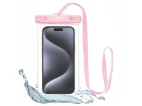 Funda impermeable Tech-Protect UWC7 para dispositivos de hasta 6,9" - rosa Funda impermeable Tech-Protect UWC7 para dispositivos de hasta 6,9" - rosa