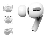 Ponteiras Tech-Protect para AirPods Pro 1/2 nos tamanhos P/M/G - brancas (3 unidades) Ponteiras Tech-Protect para AirPods Pro 1/2 nos tamanhos P/M/G - brancas (3 unidades)