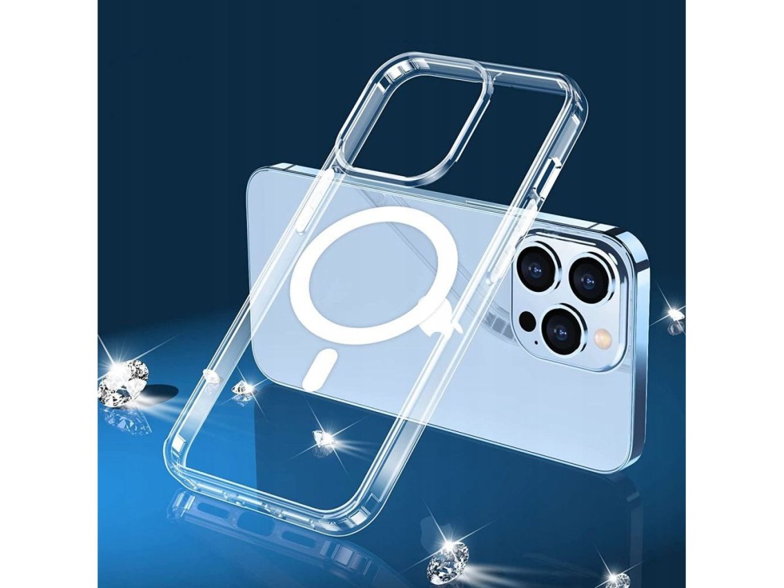 Funda Tech-Protect MagMat MagSafe para iPhone 7 / 8 / SE 2020 / 2022 - Transparente