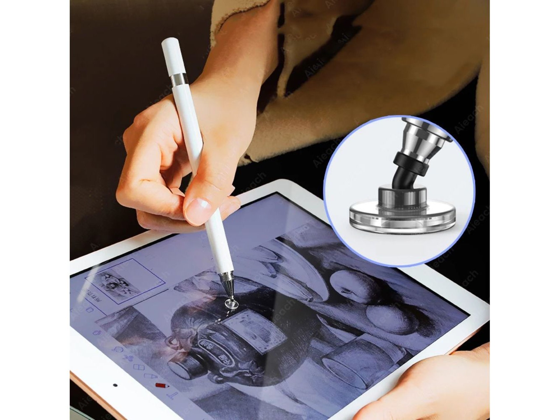 Lápiz óptico Tech-Protect Ombre para tablet - Azul