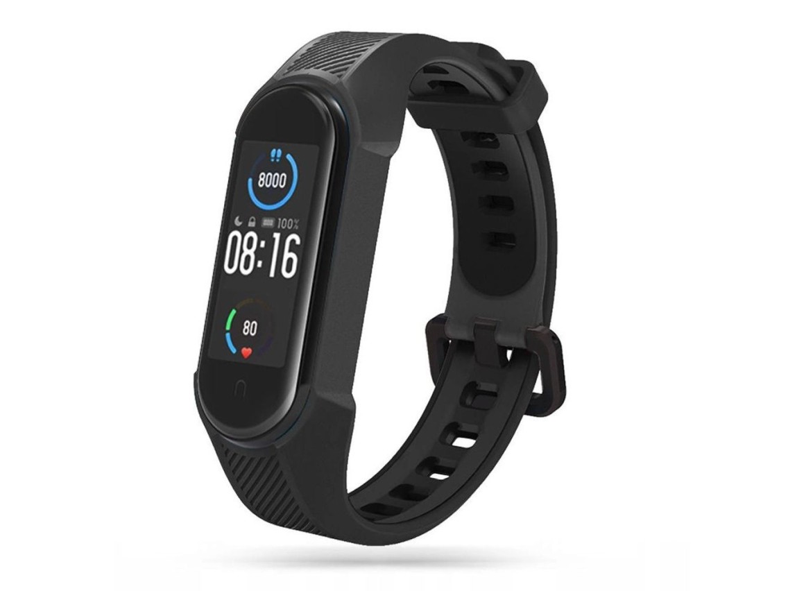 Correa Tech-Protect Armor para Xiaomi Mi Smart Band 5 / 6 / 7 / NFC - Negra