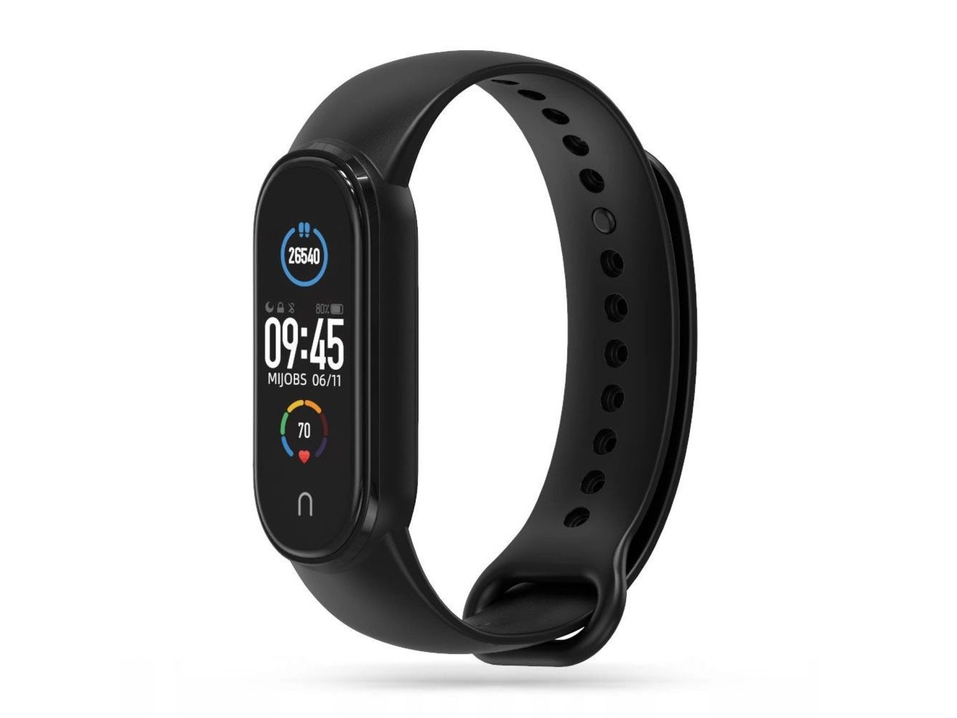 Tech-Protect IconBand Strap for Xiaomi Mi Smart Band 5 / 6 / 7 / NFC - Black