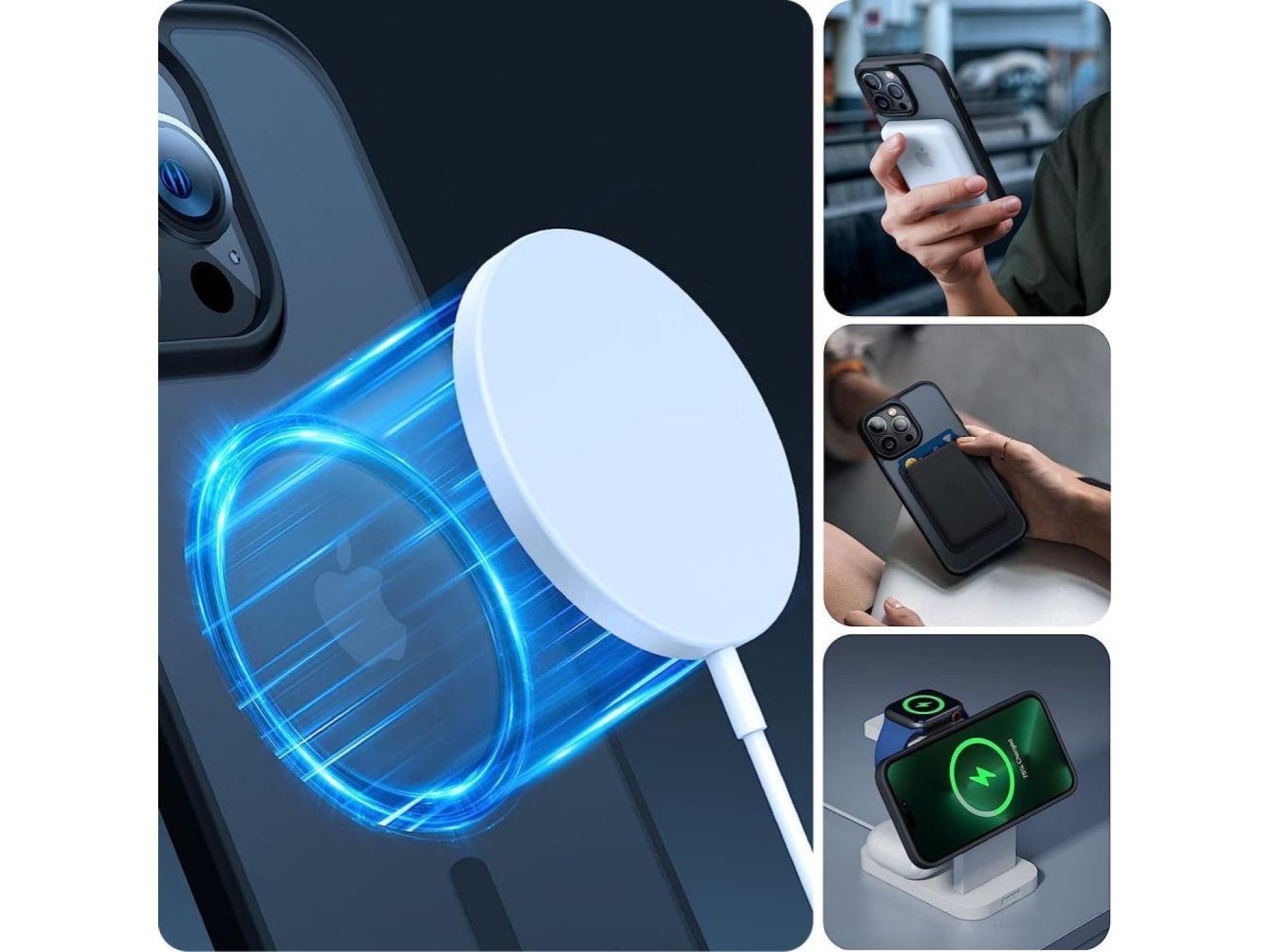Capa Tech-Protect MagMat MagSafe para iPhone 11 - Transparente