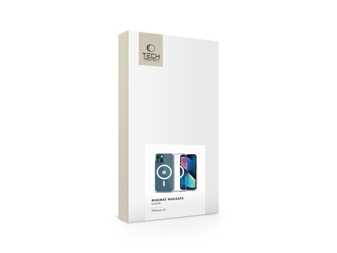 Funda Tech-Protect MagMat MagSafe para iPhone 13 Pro Max - Transparente