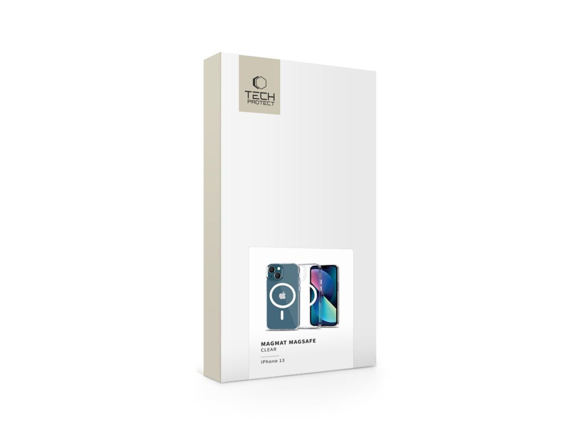 Funda Tech-Protect MagMat MagSafe para iPhone 13 Pro Max - Transparente