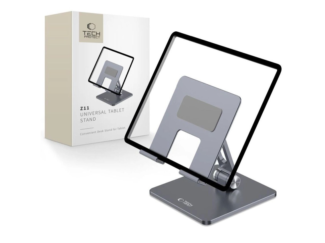 Tech-Protect Z11 universal stand for tablets up to 13" - gray