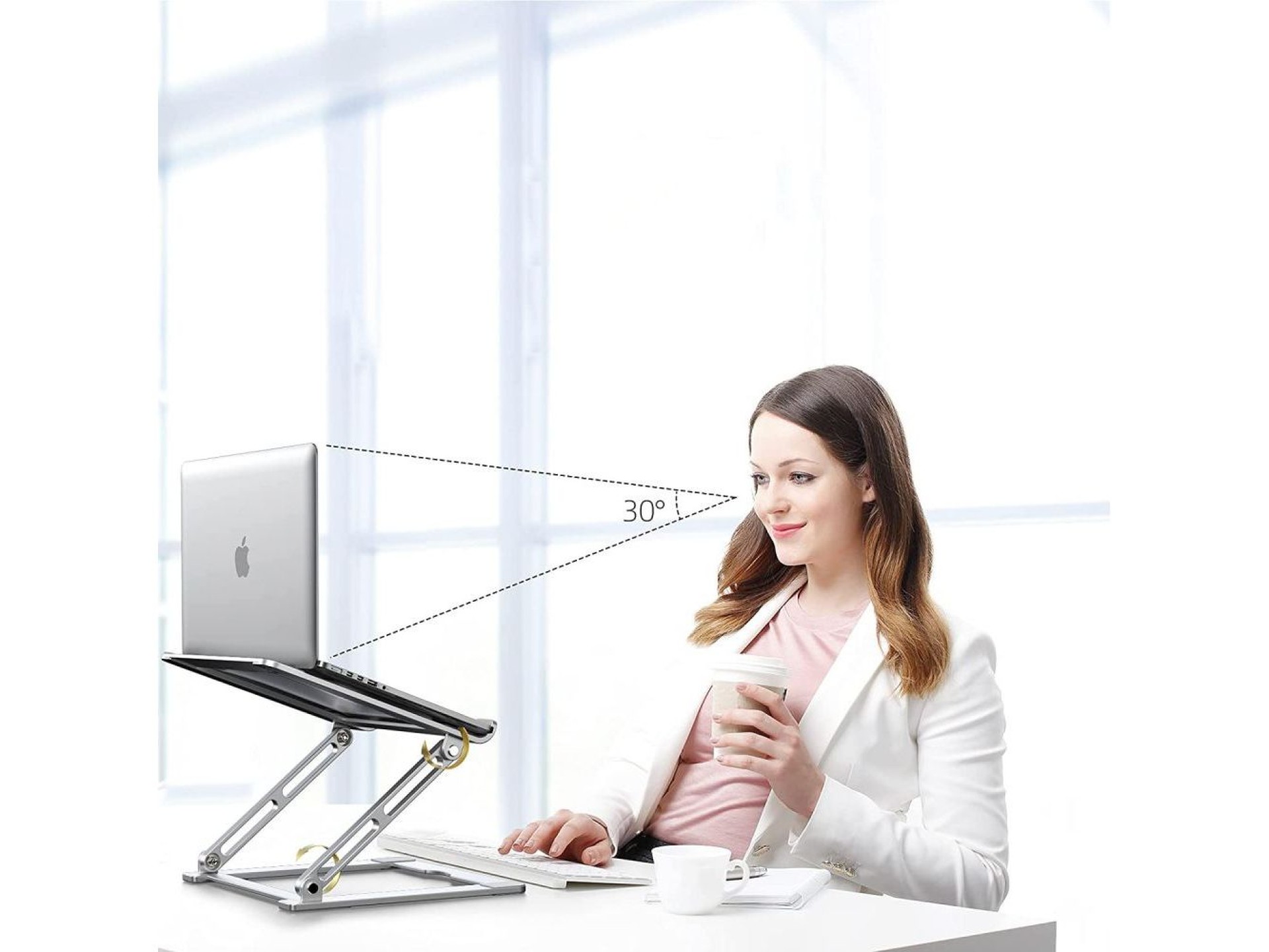 Suporte universal dobrável Tech-Protect ULS400 para laptops de até 17