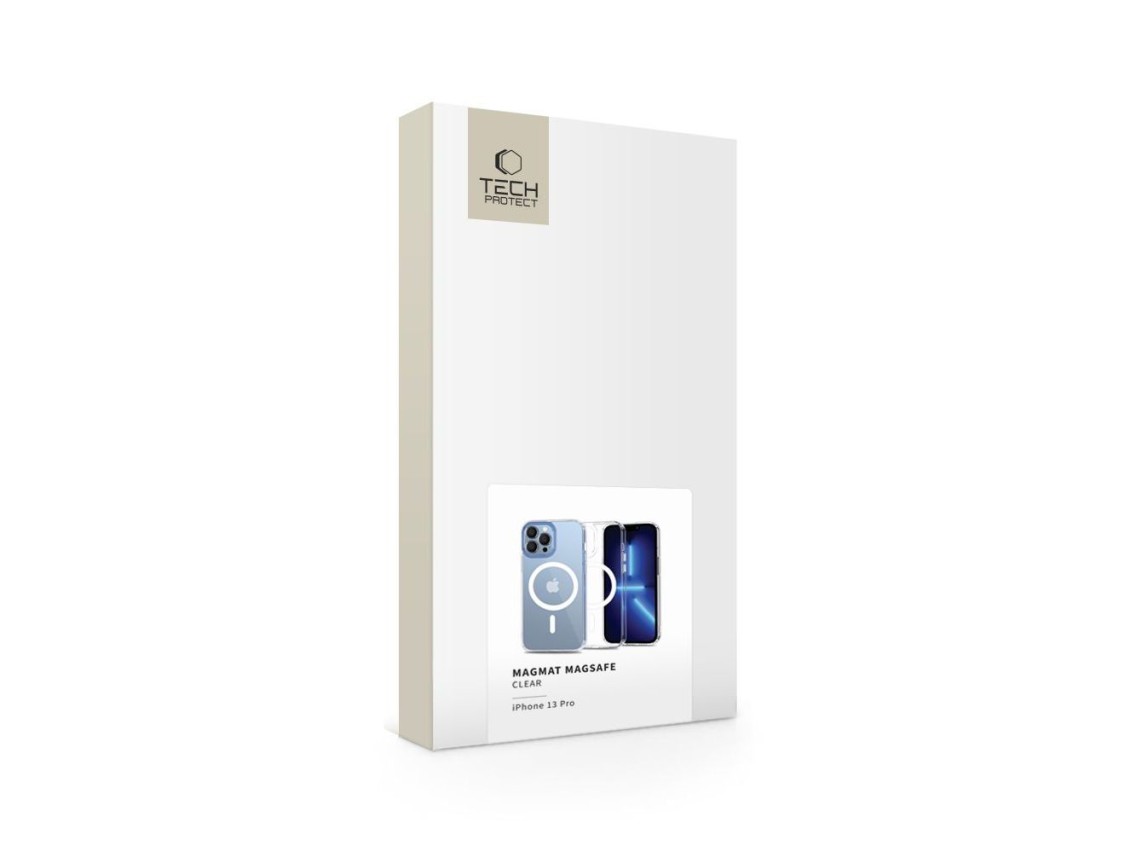 Tech-Protect MagMat MagSafe iPhone 13 Case - Clear