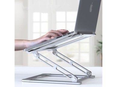 Suporte universal dobr�vel Tech-Protect ULS400 para laptops de at� 17" - prata