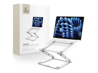Suporte universal dobr�vel Tech-Protect ULS400 para laptops de at� 17" - prata