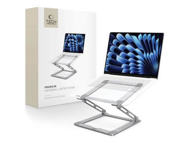 Suporte universal dobr�vel Tech-Protect ULS400 para laptops de at� 17" - cinza